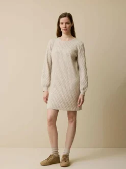 Grüne Erde Kleider & Overalls^Strickkleid aus Bio-Baumwolle und Wolle, , XL, GOTS