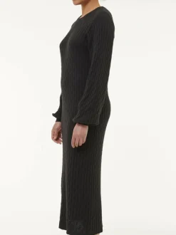 Grüne Erde Kleider & Overalls^Strickkleid aus Bio-Baumwolle und Wolle, , S, GOTS