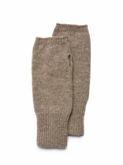 Grüne Erde Accessoires^Strickstulpen aus Yakwolle, , one size