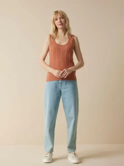 Grüne Erde Shirts^Stricktop aus Bio-Baumwolle, , XL, GOTS