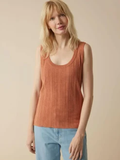 Grüne Erde Shirts^Stricktop aus Bio-Baumwolle, , XL, GOTS