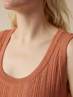 Grüne Erde Shirts^Stricktop aus Bio-Baumwolle, , XL, GOTS