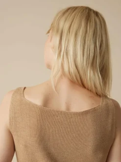 Grüne Erde Shirts^Stricktop aus Bio-Baumwolle, , XS, GOTS