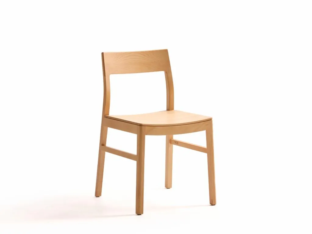 Grüne Erde Stühle & Bänke^Stuhl Karim, mit Holz-Sitzfläche,