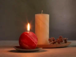 Grüne Erde Kerzen Und Duftkerzen^Stumpenkerze aus Bienenwachs, , Höhe 15 cm, ø 7 cm, 1 Stk.