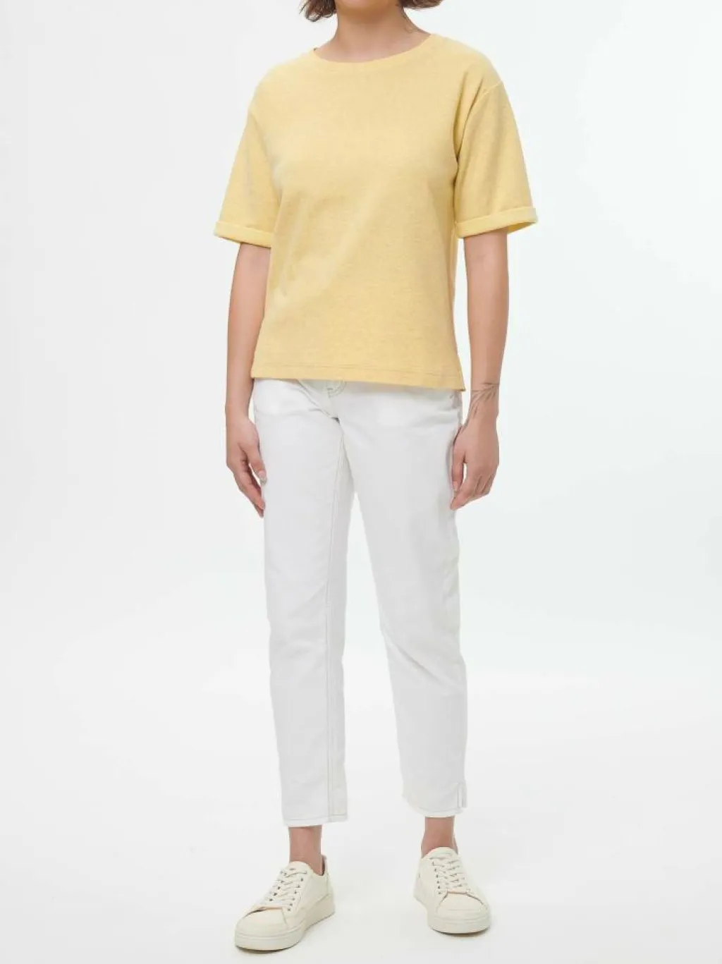 Grüne Erde Shirts|Yoga & Loungewear^Sweat T-Shirt aus Bio Baumwolle/Hanf, , 38