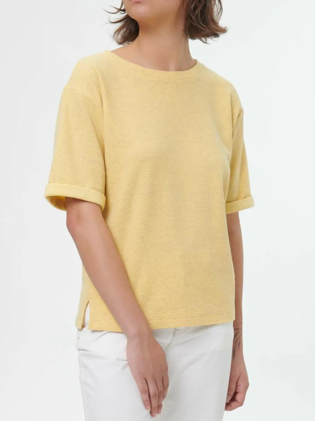 Grüne Erde Shirts|Yoga & Loungewear^Sweat T-Shirt aus Bio Baumwolle/Hanf, , 38