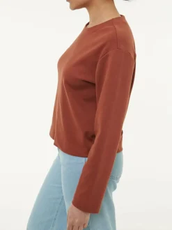 Grüne Erde Shirts|Yoga & Loungewear^Sweatshirt aus Bio Baumwolle, , 38, GOTS