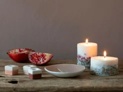 Grüne Erde Geschirr|Wohndekoration^Teller aus Porzellan mit Eichenblatt, rauchquarz, ø 12 cm