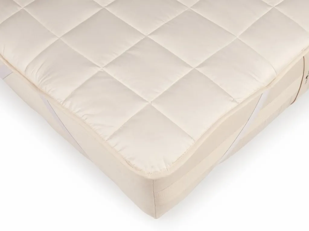 Kinder Grüne Erde Babyschlaf^Unterbett Baumwolle, 70 x 140 cm, 500 g/m2, GOTS, NATURTEXTIL BEST
