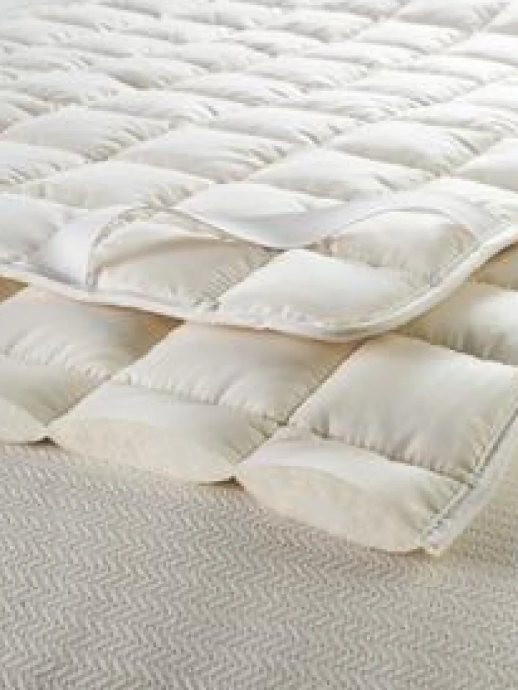 Kinder Grüne Erde Babyschlaf^Unterbett Baumwolle, 70 x 140 cm, 500 g/m2, GOTS, NATURTEXTIL BEST