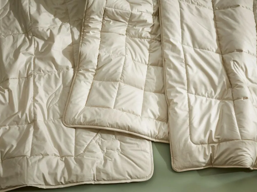 Grüne Erde Auflagen, Unterbetten & Topper^Unterbett Schafschurwolle, 90 x 200 cm, 500 g/m2, GOTS, NATURTEXTIL BEST