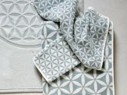 Grüne Erde Handtücher^Waschhandschuh 