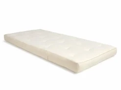 Grüne Erde Massivholzbetten^Weiße Wolke Pur VEGAN, mittel, 90 x 200 cm, GOTS