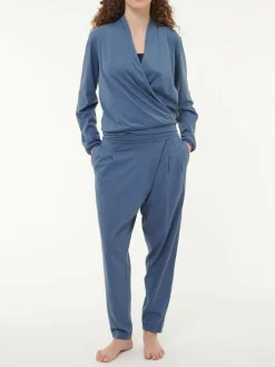 Grüne Erde Shirts|Yoga & Loungewear^Wickelshirt aus Bio Baumwolle, , S, GOTS