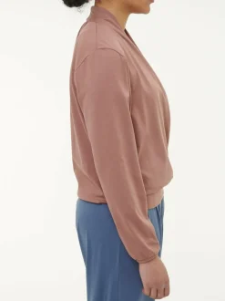 Grüne Erde Shirts|Yoga & Loungewear^Wickelshirt aus Bio Baumwolle, , S, GOTS