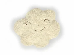 Kinder Grüne Erde Kuscheltiere & Spielzeug^Wölkchen - Das Kuschelkissen, ca. 35 cm, Bezug: 100 % Baumwolle, Füllung: 100 % Schurwolle (Schaf), GOTS