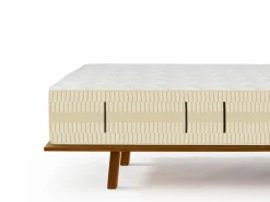 Grüne Erde Massivholzbetten^Wolke von Eden Klassik fest (7-Zonen), 90 x 200 cm, GOTS