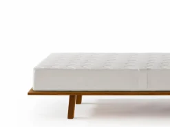 Grüne Erde Massivholzbetten^Wolke von Eden Pur, mittel, 90 x 200 cm, GOTS