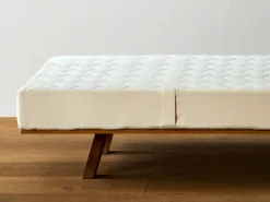 Grüne Erde Massivholzbetten^Wolke von Eden Pur, mittel, 90 x 200 cm, GOTS