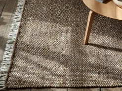 Grüne Erde Teppiche|Teppiche^Wollteppich Cheviot, GOTS, , 70 x 140 cm