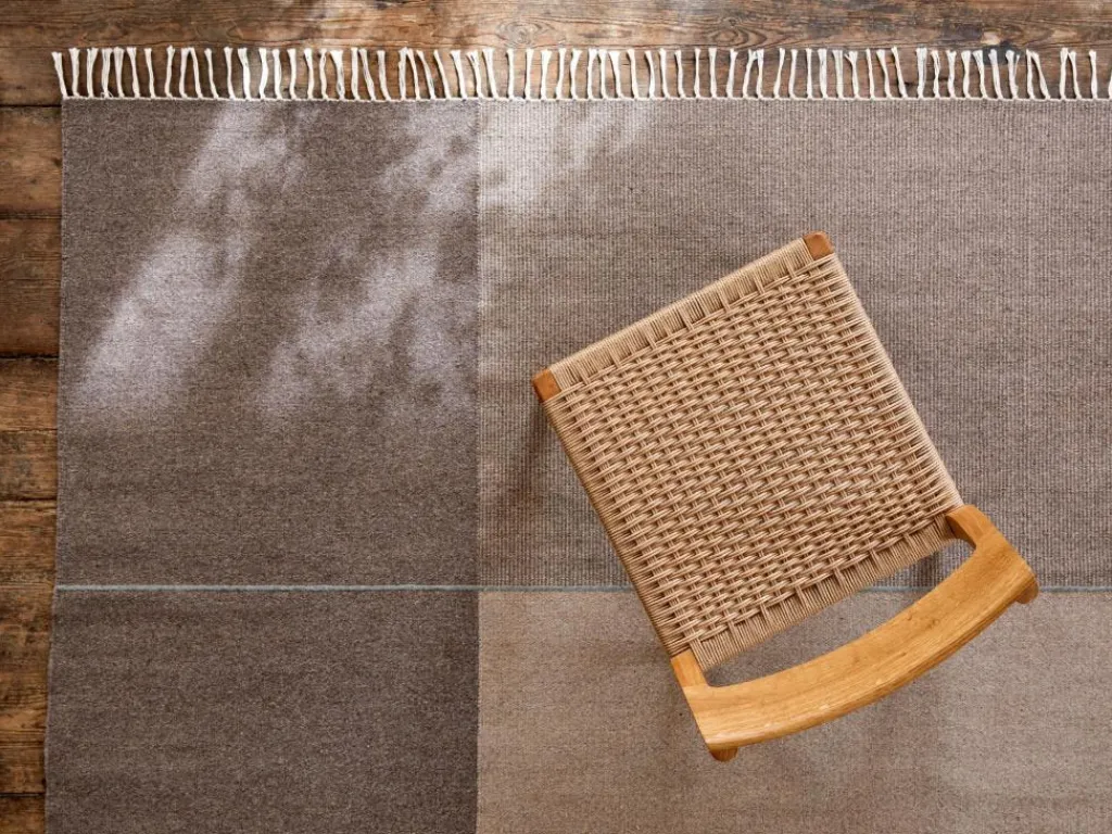 Grüne Erde Teppiche|Teppiche^Wollteppich Kelim Mata, , 70 x 140 cm