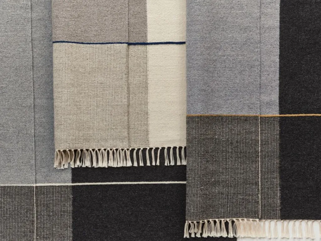 Grüne Erde Teppiche|Teppiche^Wollteppich Kelim Mata, , 70 x 140 cm