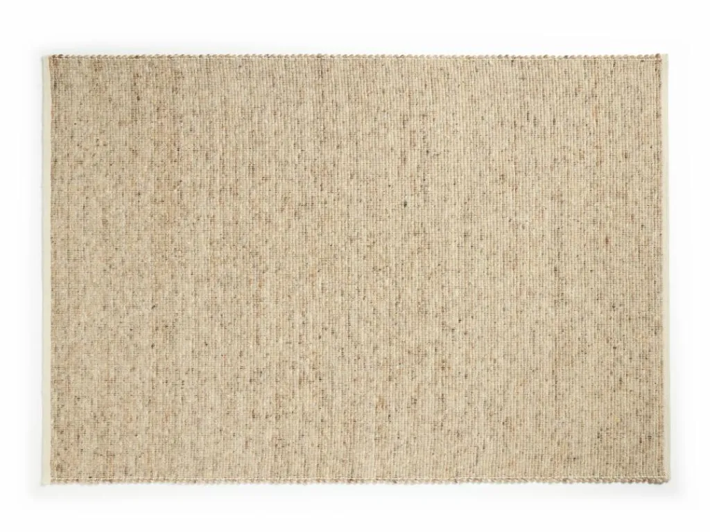 Grüne Erde Teppiche|Teppiche^Wollteppich Linio Pur, , 70 x 140 cm