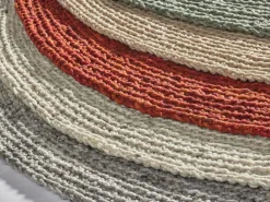 Grüne Erde Teppiche|Teppiche^Wollteppich Maglia, , Ø 140 cm