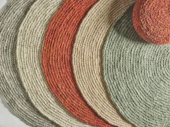 Grüne Erde Teppiche|Teppiche^Wollteppich Maglia, , Ø 140 cm