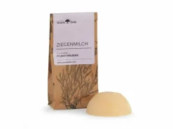 Grüne Erde Körperpflege|Feste Kosmetik & Alles Mit Kunststofffreier Verpackung^ZIEGENMILCH naturreine Pflanzenölseife 80 g