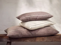 Grüne Erde Zier- & Wärmekissen^Zierkissenbezug DAFNE, , 35 x 80 cm, 50% Baumwolle/50% Leinen, GOTS