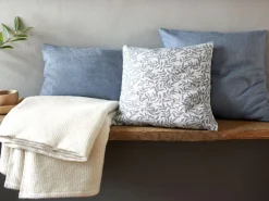 Grüne Erde Zier- & Wärmekissen^Zierkissenbezug OTIS, , 30 x 50 cm, 100 % Leinen, GOTS